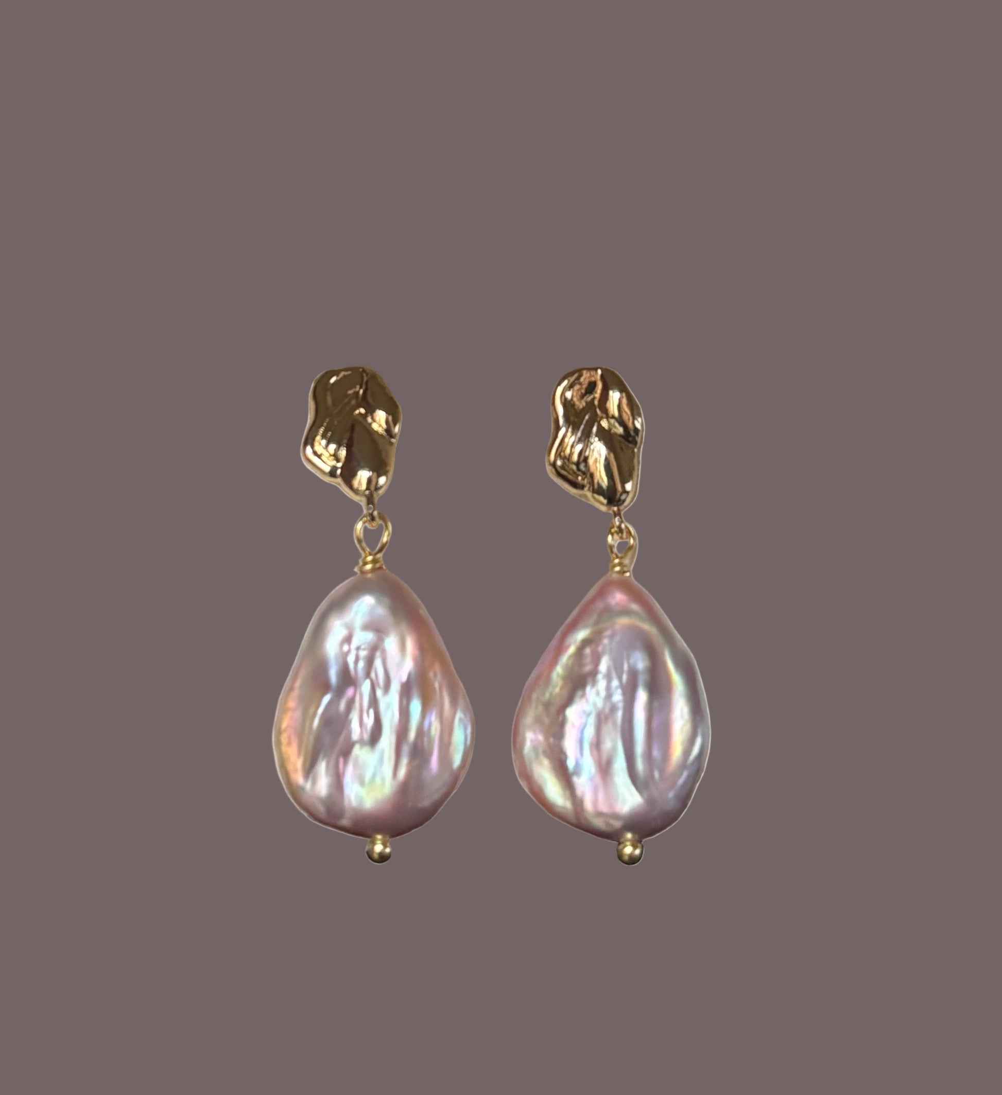 Baroque Pearl Earrings