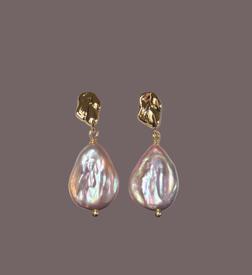 Baroque Pearl Earrings