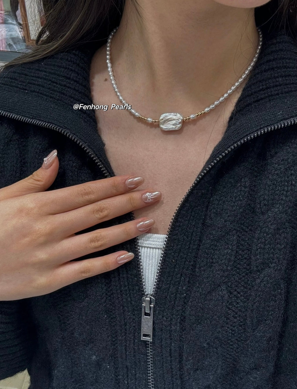 Baroque Pearl Necklace