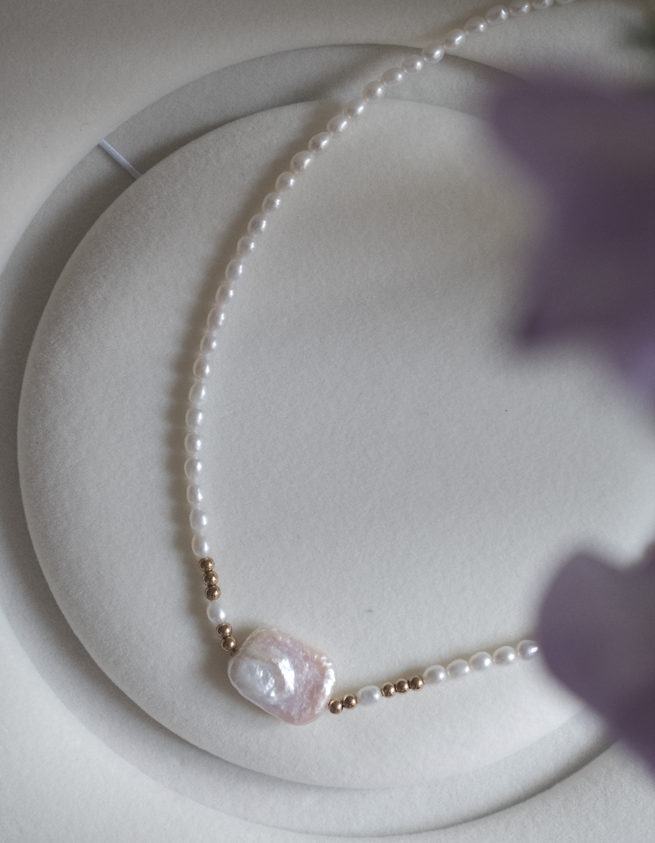 Baroque Pearl Necklace